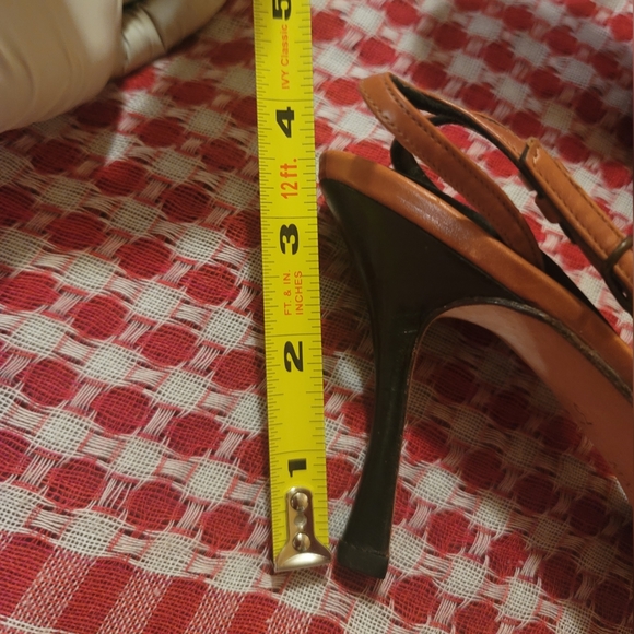 Manolo Blahnik Brown Leather Strappy Heels Size 37.5 - Picture 12 of 15